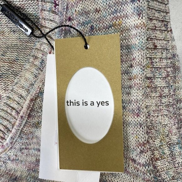 Emilia George Women’s Multicolor Flecks V-Neck Knitted Vest – Size M - Picture 13 of 13